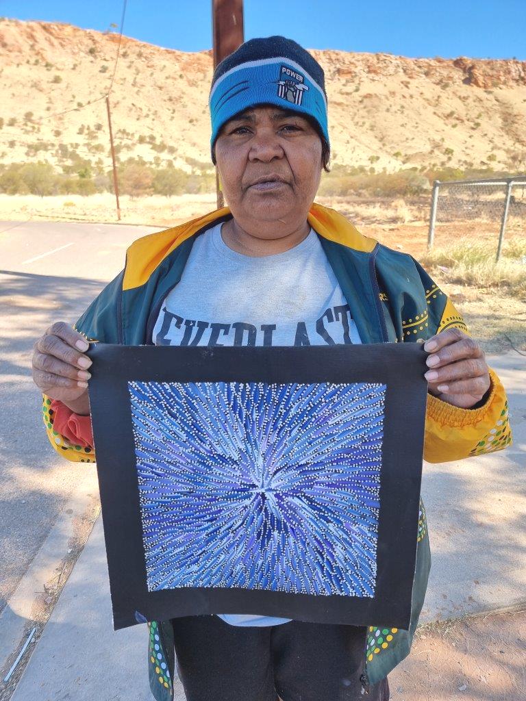 Bernadine Johnson Kemarre Aboriginal Art