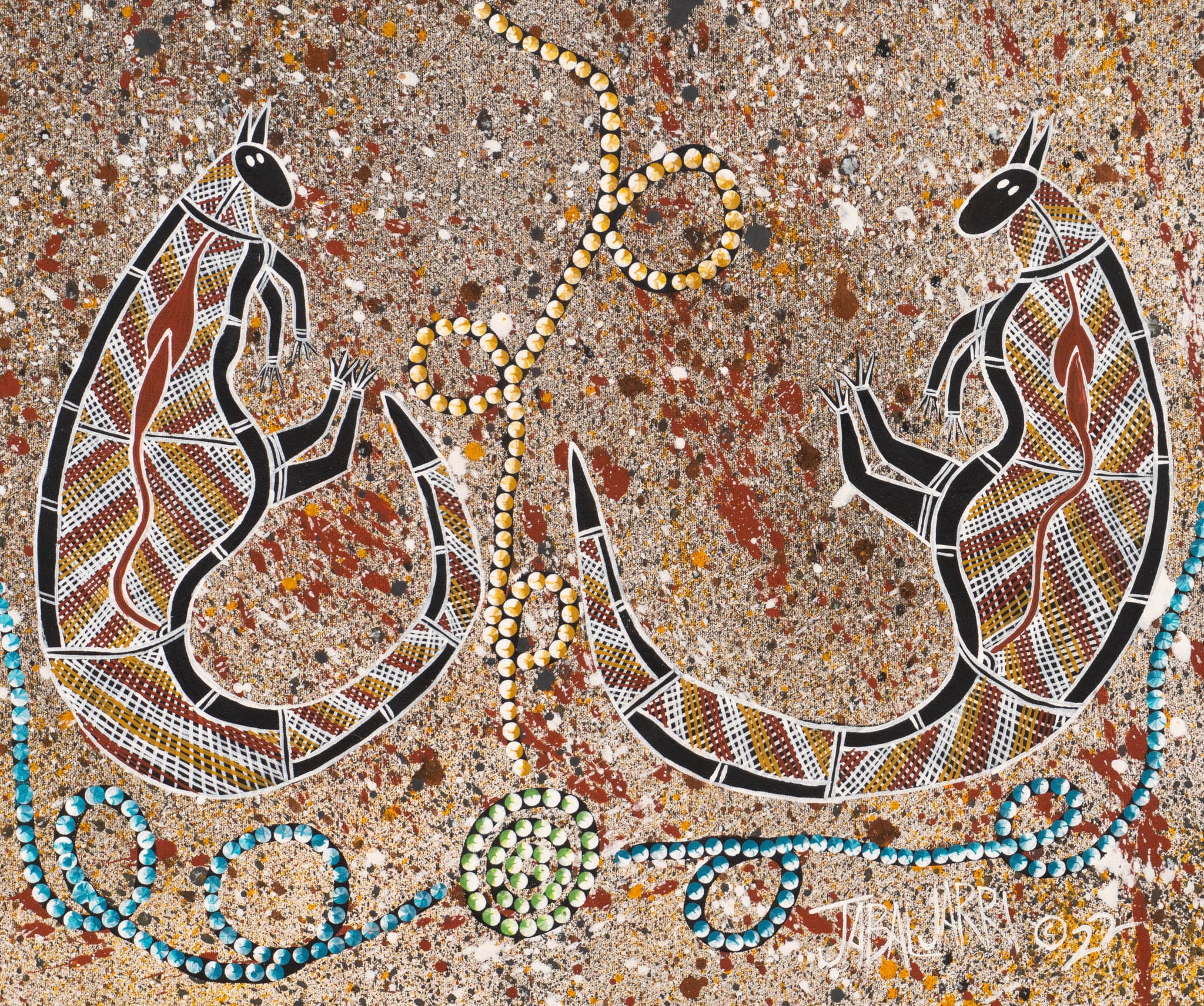 Steven Jabaljarri Sutton Aboriginal Art