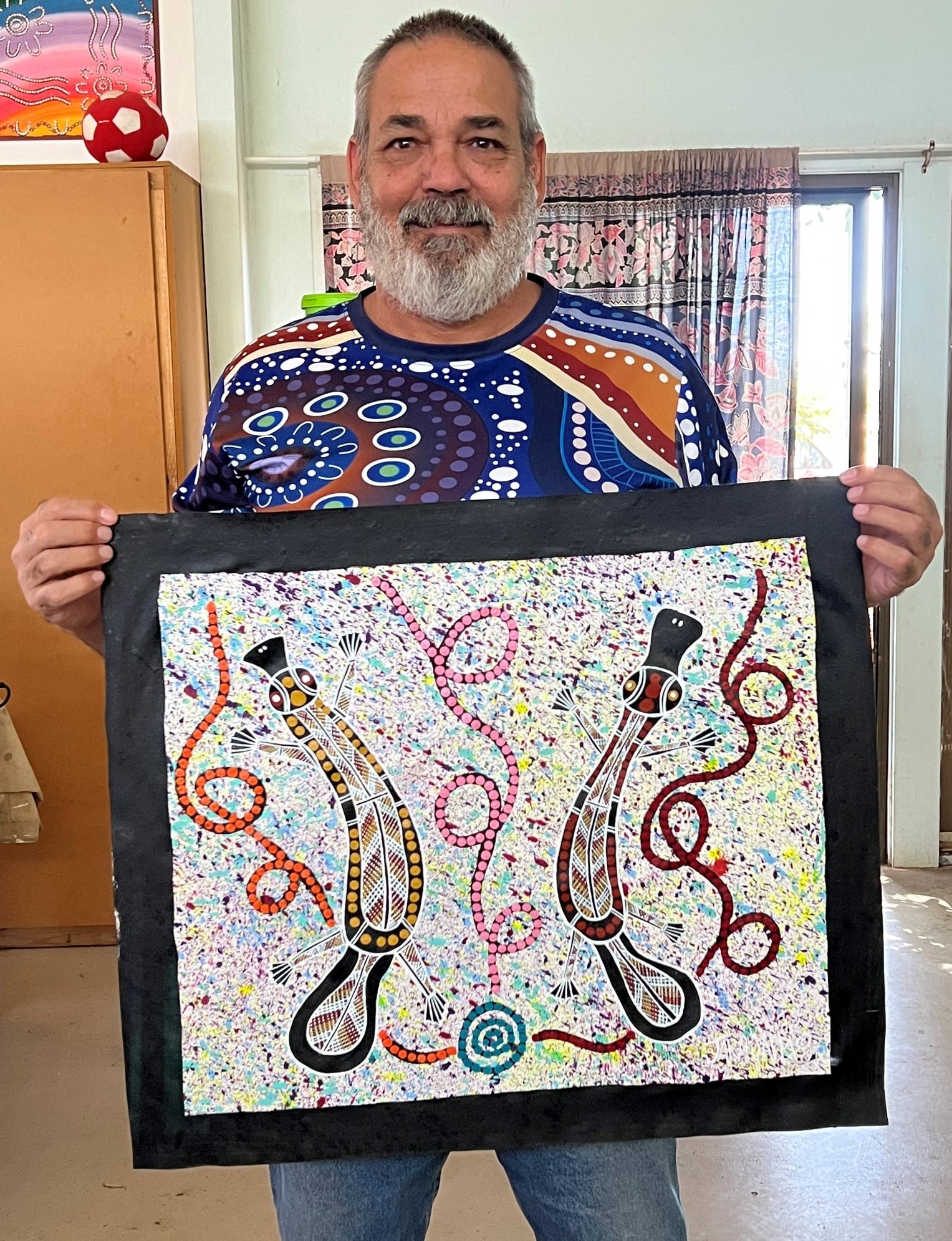 Steven Jabaljarri Sutton Aboriginal Art