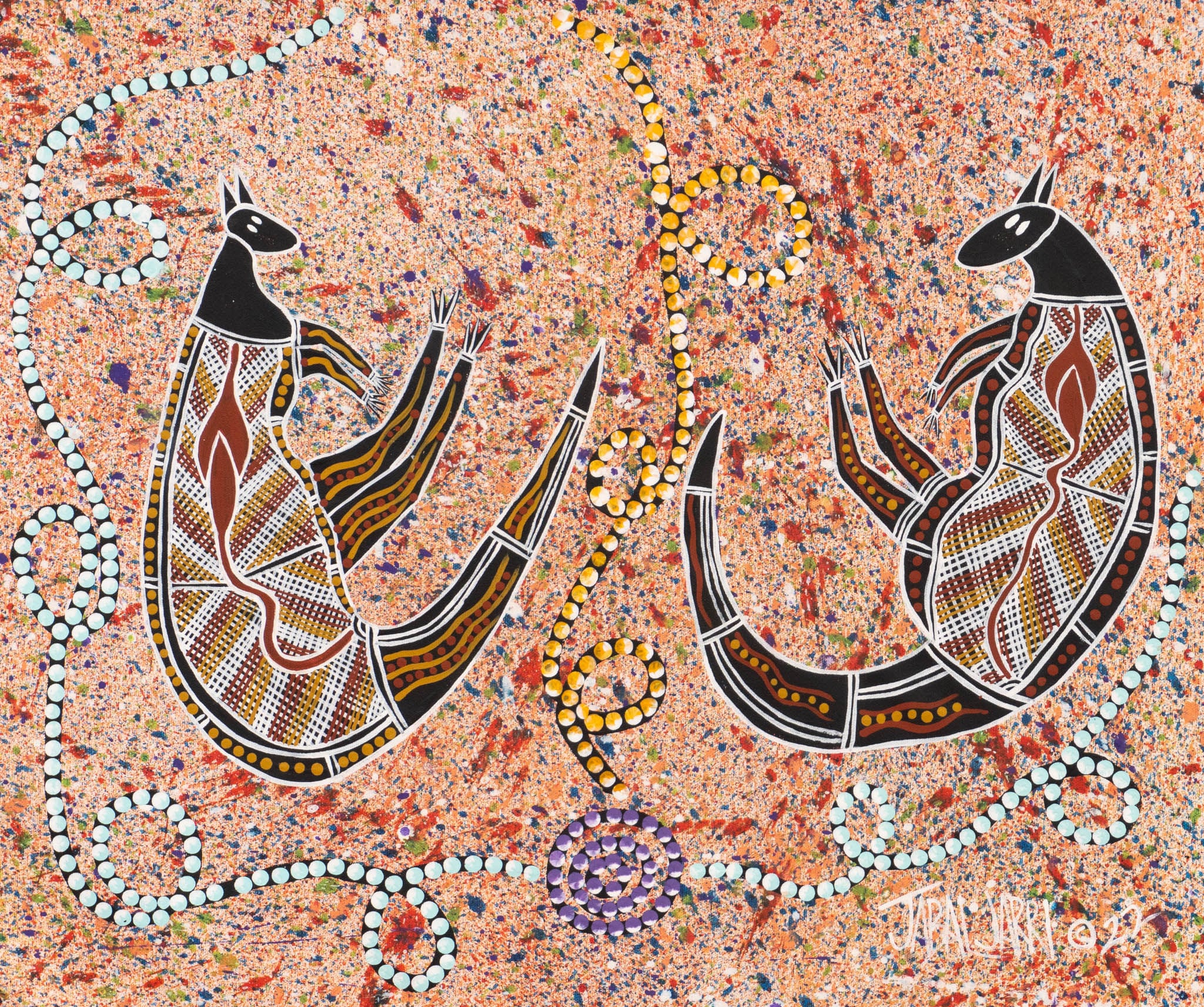 Steven Jabaljarri Sutton Aboriginal Art