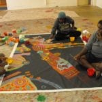 Janice Woods, Casseyanne Woods and Francine Kulitja Aboriginal Art