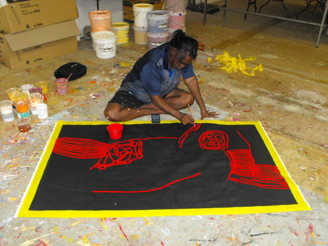 Esther Bruno Nangala Aboriginal Art