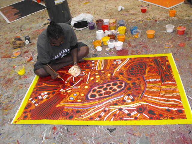 Esther Bruno Nangala Aboriginal Art