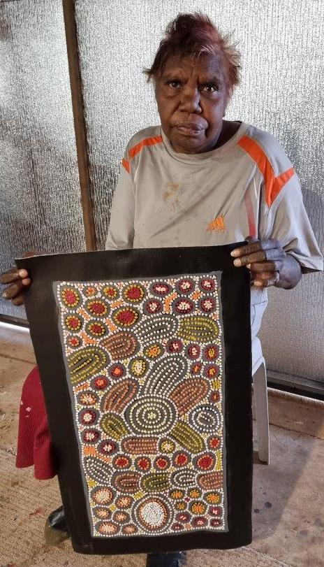 Joylene Reid Napangardi Aboriginal Art