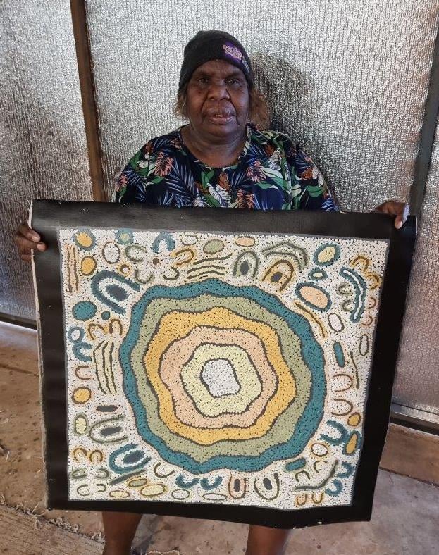 Nellie Marks Nakamarra Aboriginal Art