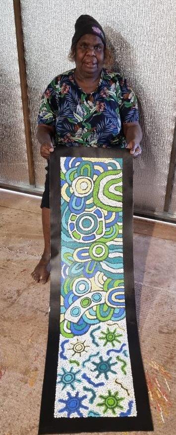 Nellie Marks Nakamarra Aboriginal Art