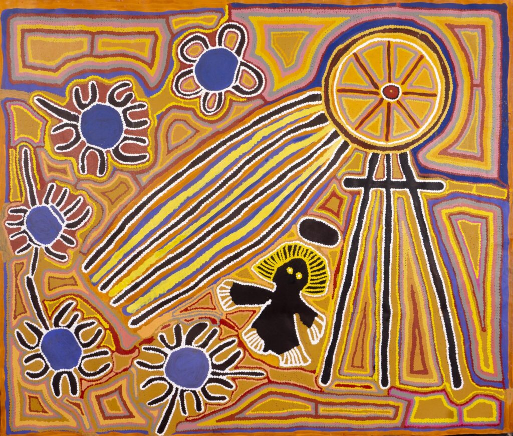 Linda Syddick Napaltjarri Aboriginal Art