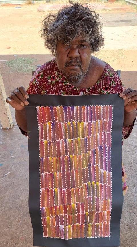 Jeannie Mills Pwerle Aboriginal Art