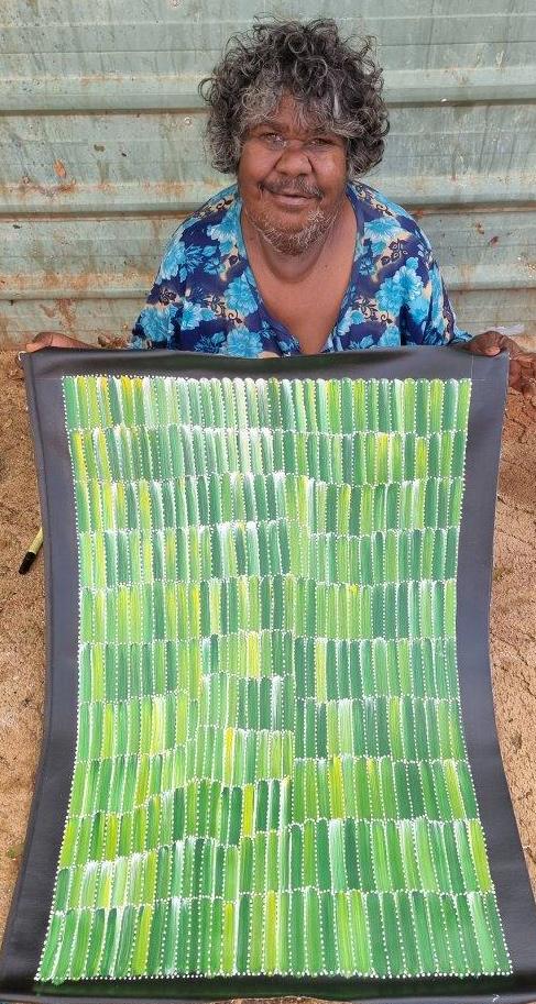 Jeannie Mills Pwerle Aboriginal Art