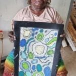 Nellie Marks Nakamarra Aboriginal Art