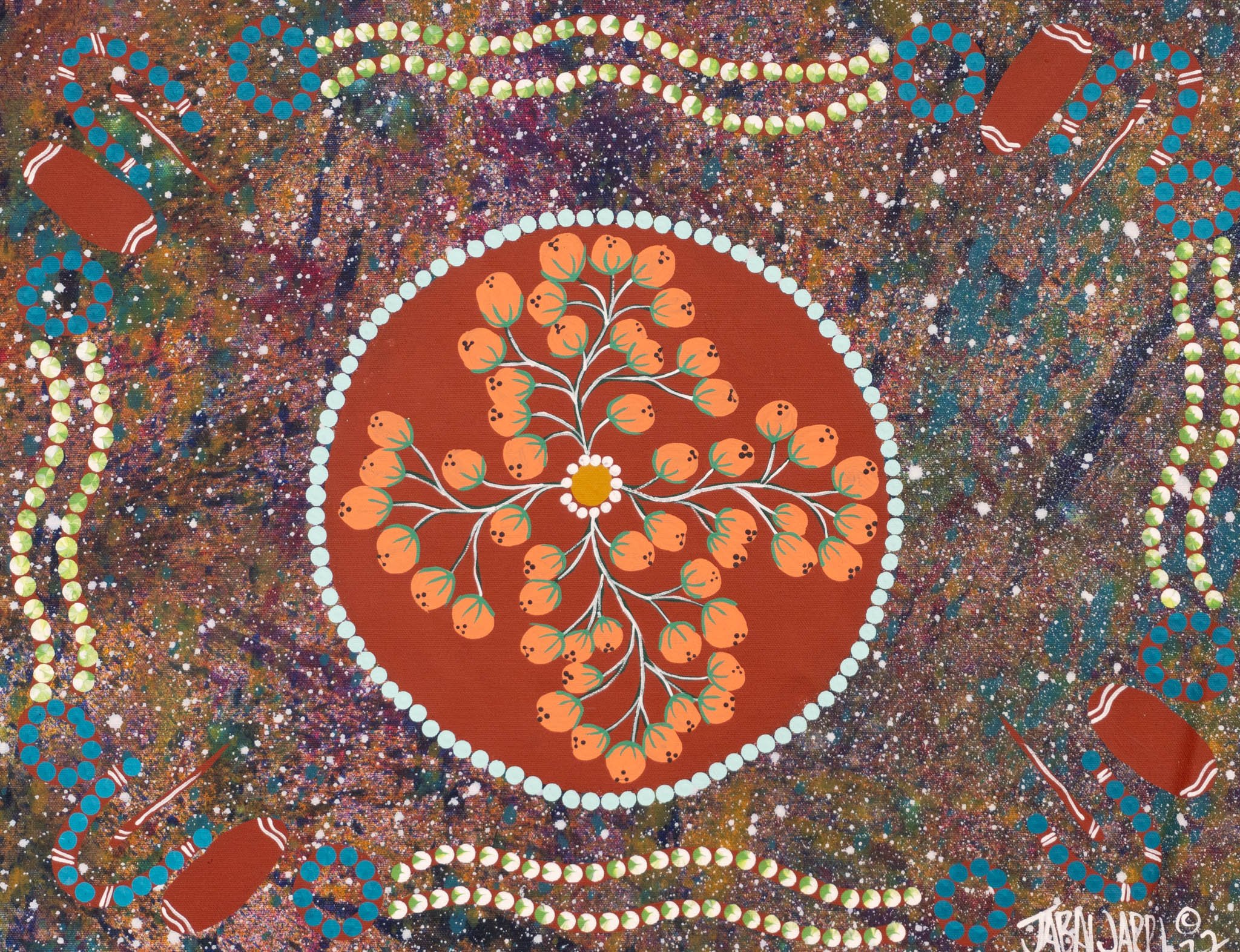 Steven Jabaljarri Sutton Aboriginal Art