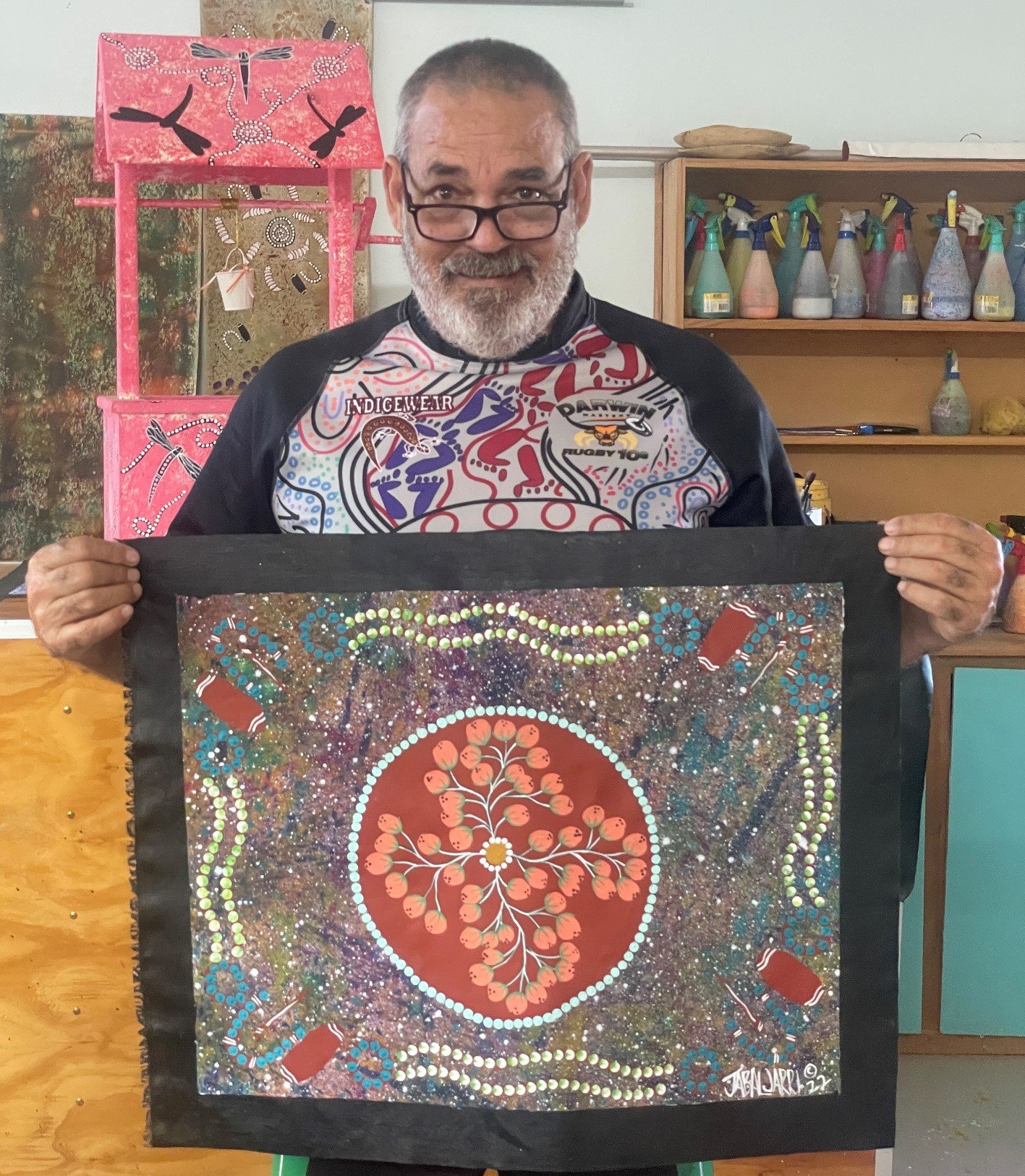 Steven Jabaljarri Sutton Aboriginal Art