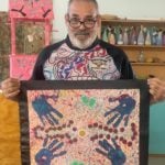 Steven Jabaljarri Sutton Aboriginal Art