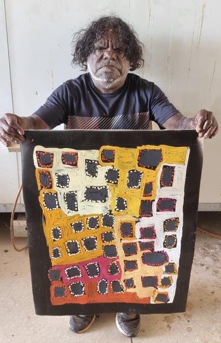 Bob Gibson Tjungurrayi Aboriginal Art