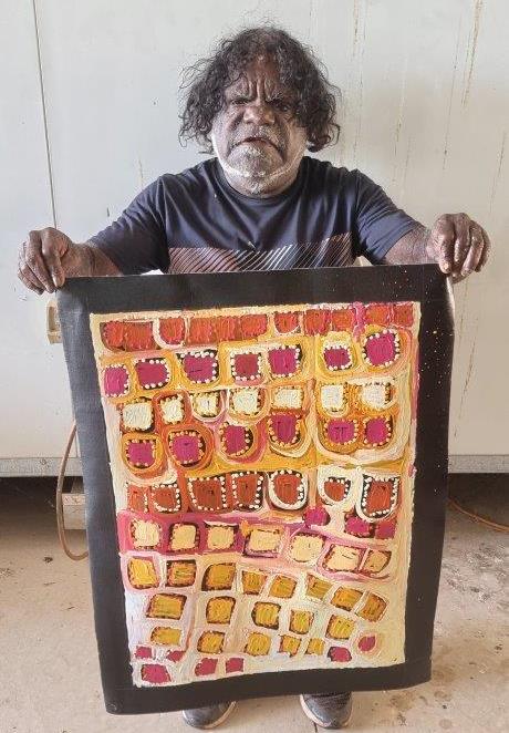 Bob Gibson Tjungurrayi Aboriginal Art