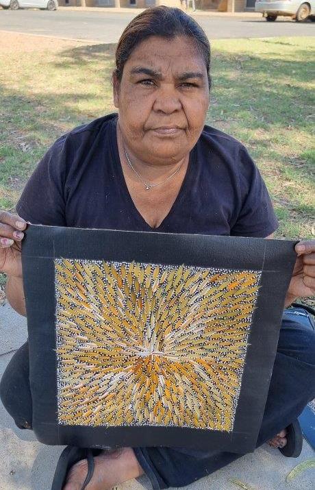 Bernadine Johnson Kemarre Aboriginal Art