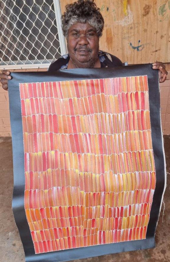 Jeannie Mills Pwerle Aboriginal Art