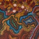 Damien and Yilpi Marks Aboriginal Art
