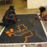 Damien and Yilpi Marks Aboriginal Art