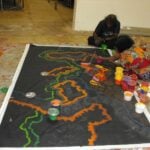 Damien and Yilpi Marks Aboriginal Art