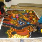 Damien and Yilpi Marks Aboriginal Art