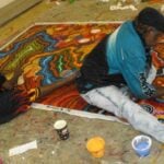 Damien and Yilpi Marks Aboriginal Art