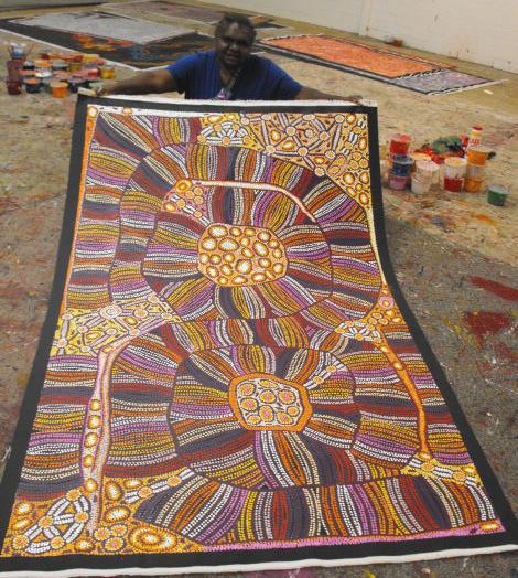 Esther Bruno Nangala Aboriginal Art