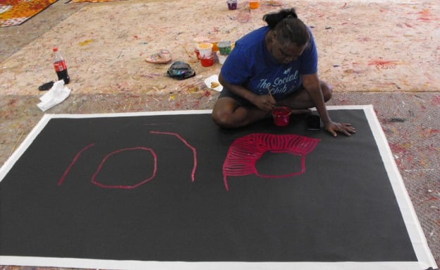 Esther Bruno Nangala Aboriginal Art
