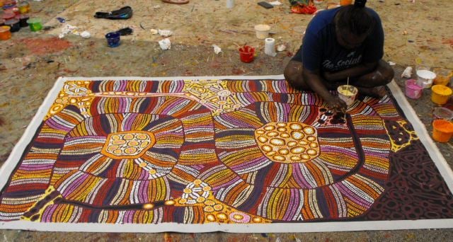 Esther Bruno Nangala Aboriginal Art