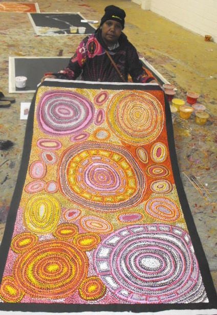 Samantha Daniels Napaltjarri Aboriginal Art