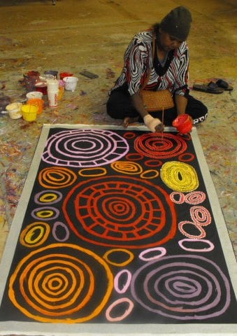 Samantha Daniels Napaltjarri Aboriginal Art