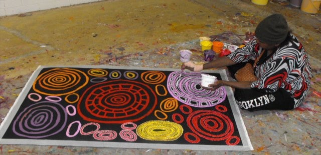 Samantha Daniels Napaltjarri Aboriginal Art