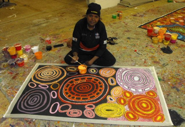 Samantha Daniels Napaltjarri Aboriginal Art