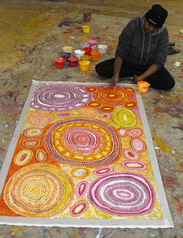 Samantha Daniels Napaltjarri Aboriginal Art