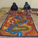 Damien and Yilpi Marks Aboriginal Art