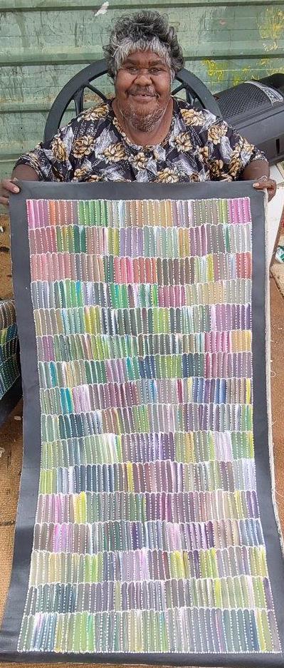 Jeannie Mills Pwerle Aboriginal Art