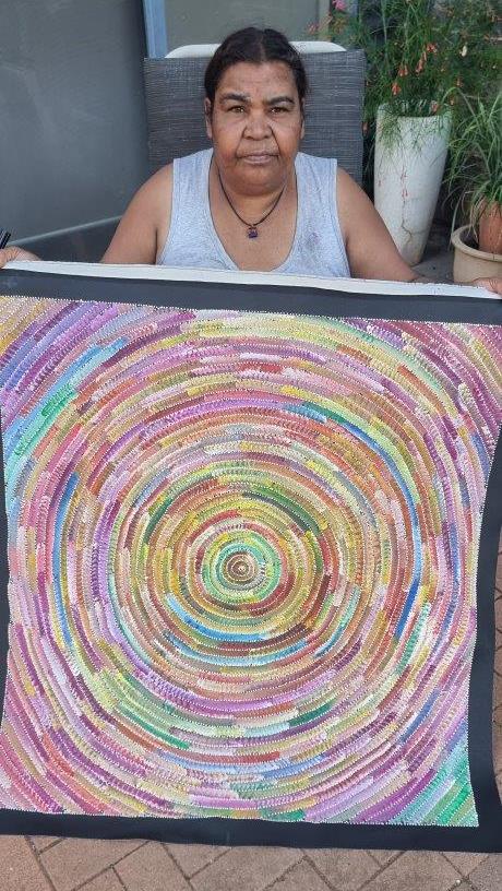 Bernadine Johnson Kemarre Aboriginal Art