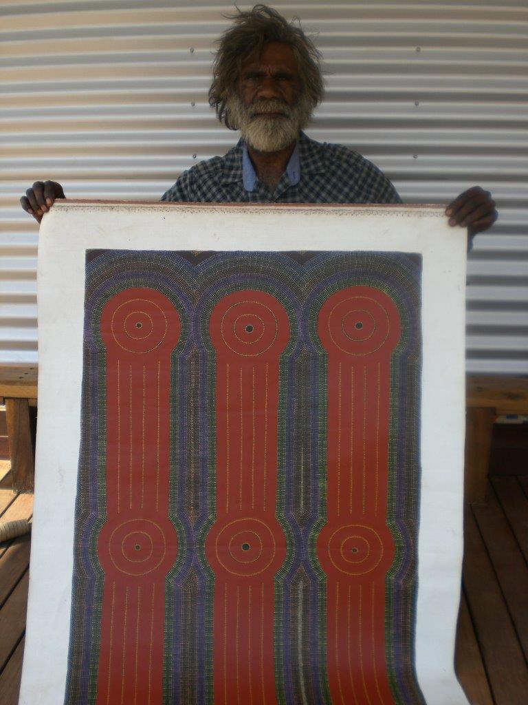 Sandy Pitjara Hunter Aboriginal Art