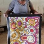 Nellie Marks Nakamarra Aboriginal Art