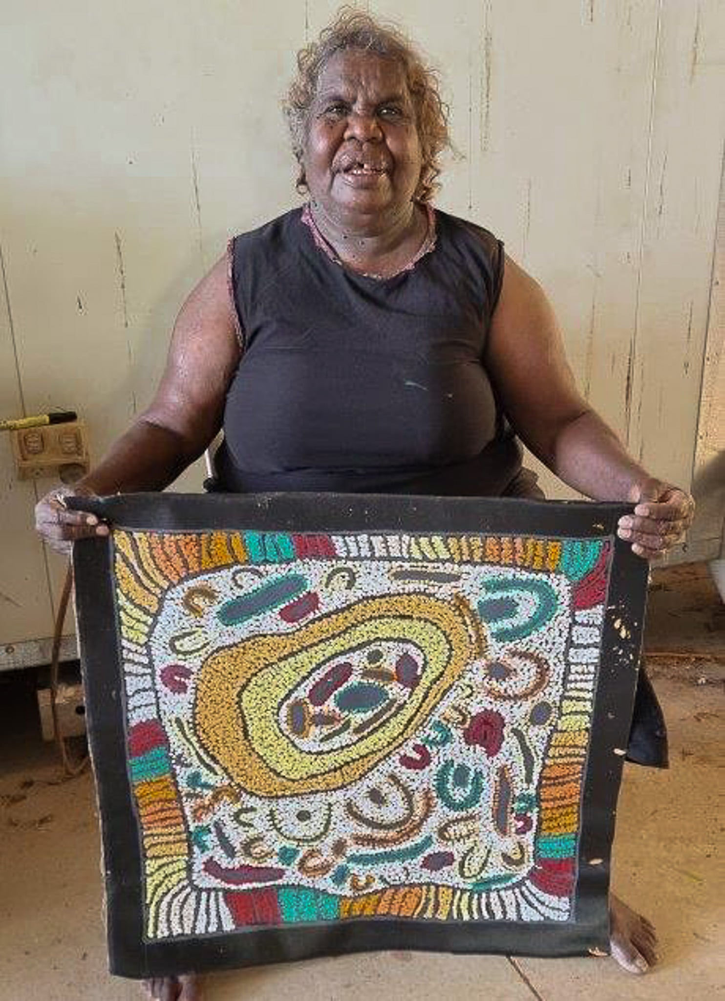Nellie Marks Nakamarra Aboriginal Art