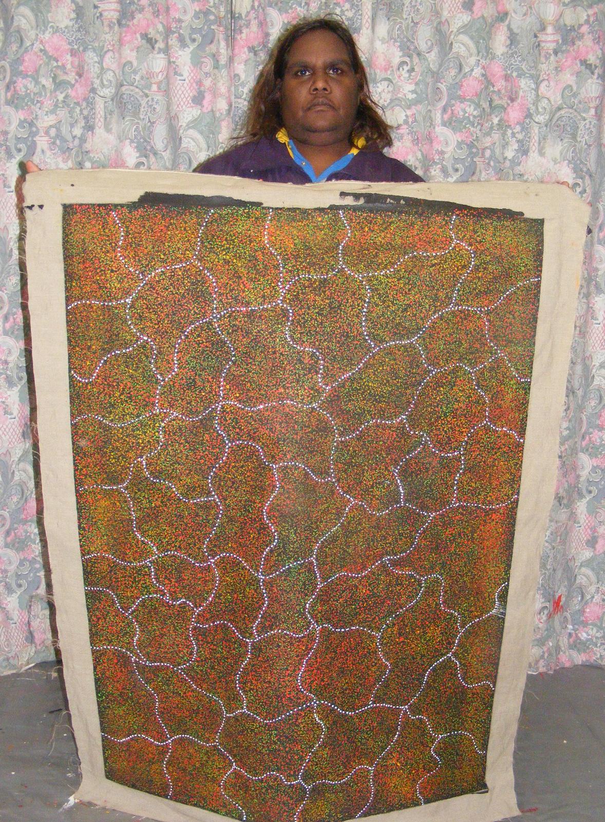 Cindy Morton Pwerle Aboriginal Art