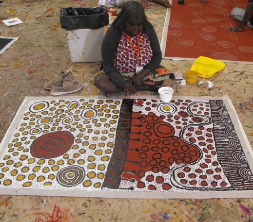 Yinarupa Nangala Aboriginal Art