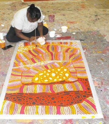Esther Bruno Nangala Aboriginal Art