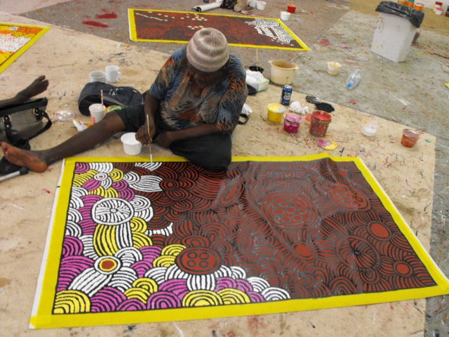 Fiona Young Napanangka Aboriginal Art