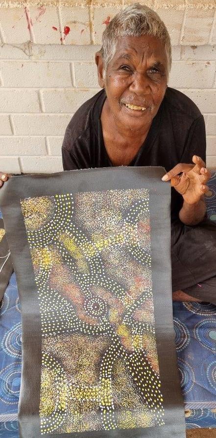 Gracie Morton Pwerle Aboriginal Art