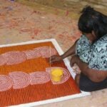 Monica Napaltjarri Aboriginal Art