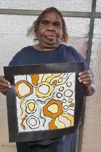 Nellie Marks Nakamarra Aboriginal Art