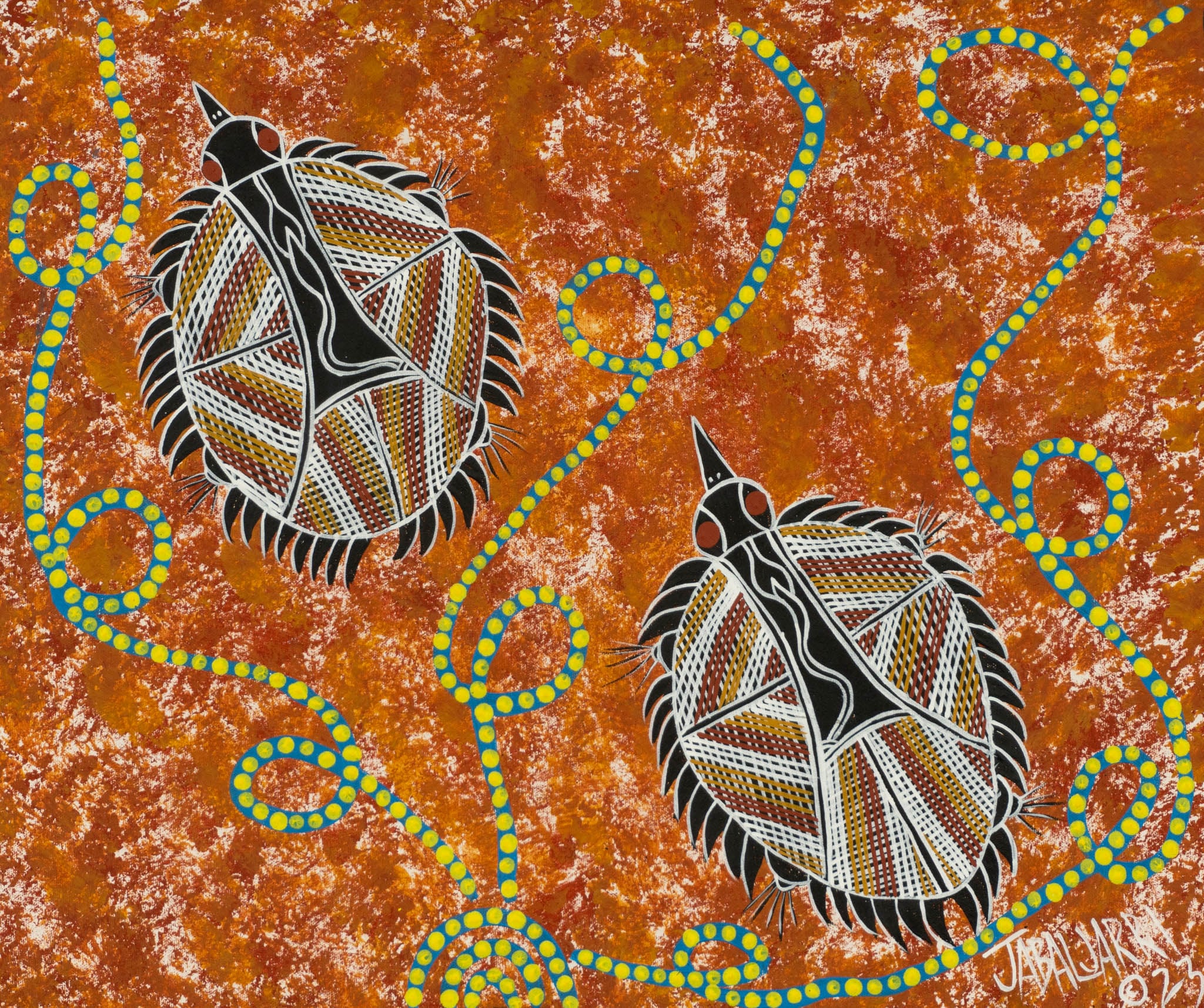 Steven Jabaljarri Sutton Aboriginal Art