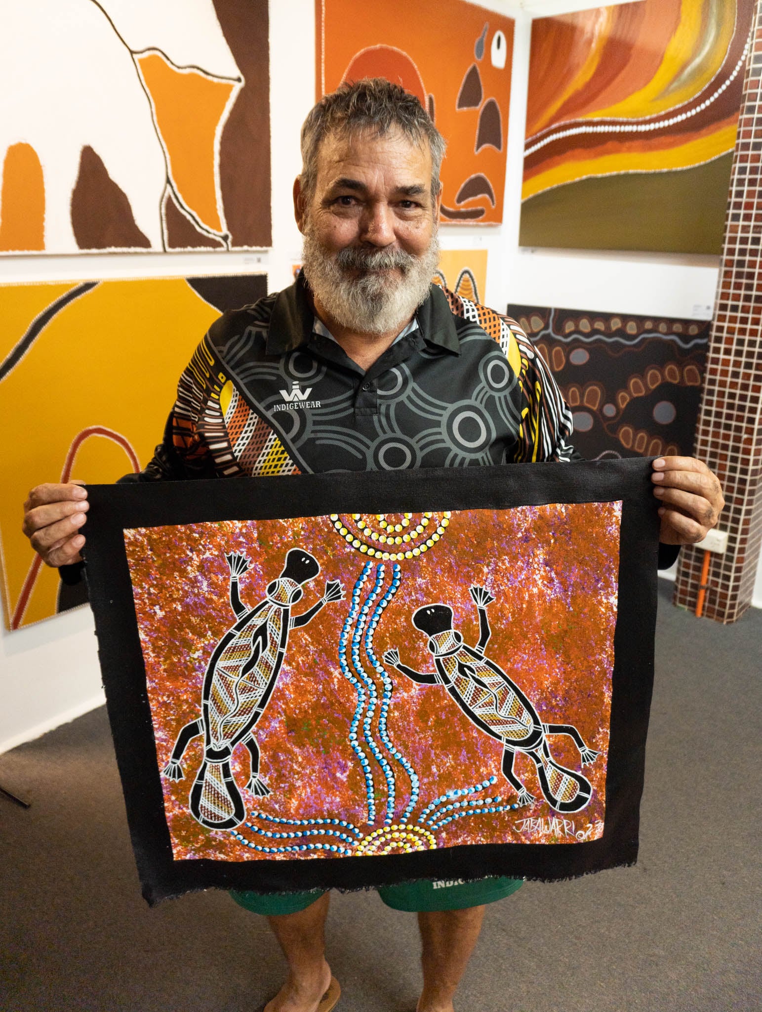 Steven Jabaljarri Sutton Aboriginal Art