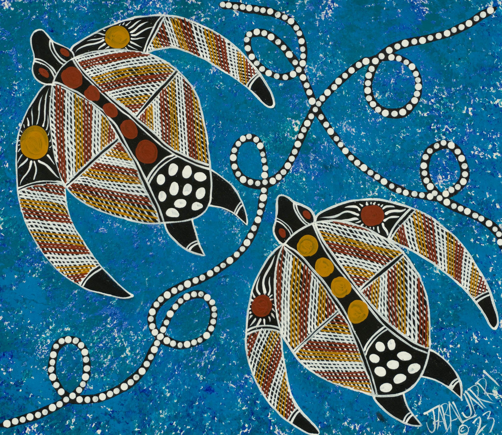 Steven Jabaljarri Sutton Aboriginal Art
